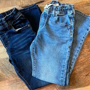 Lot of two boys Gap size Large stretch denim